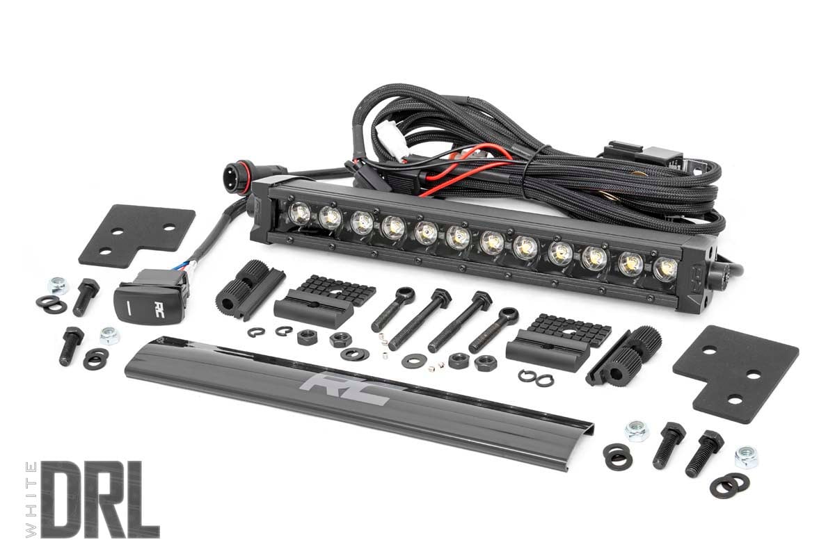 Polaris Ranger XP 1000 EPS 20th Anniversary LED Light Kit - Bumper Mount - Rough Country - 12